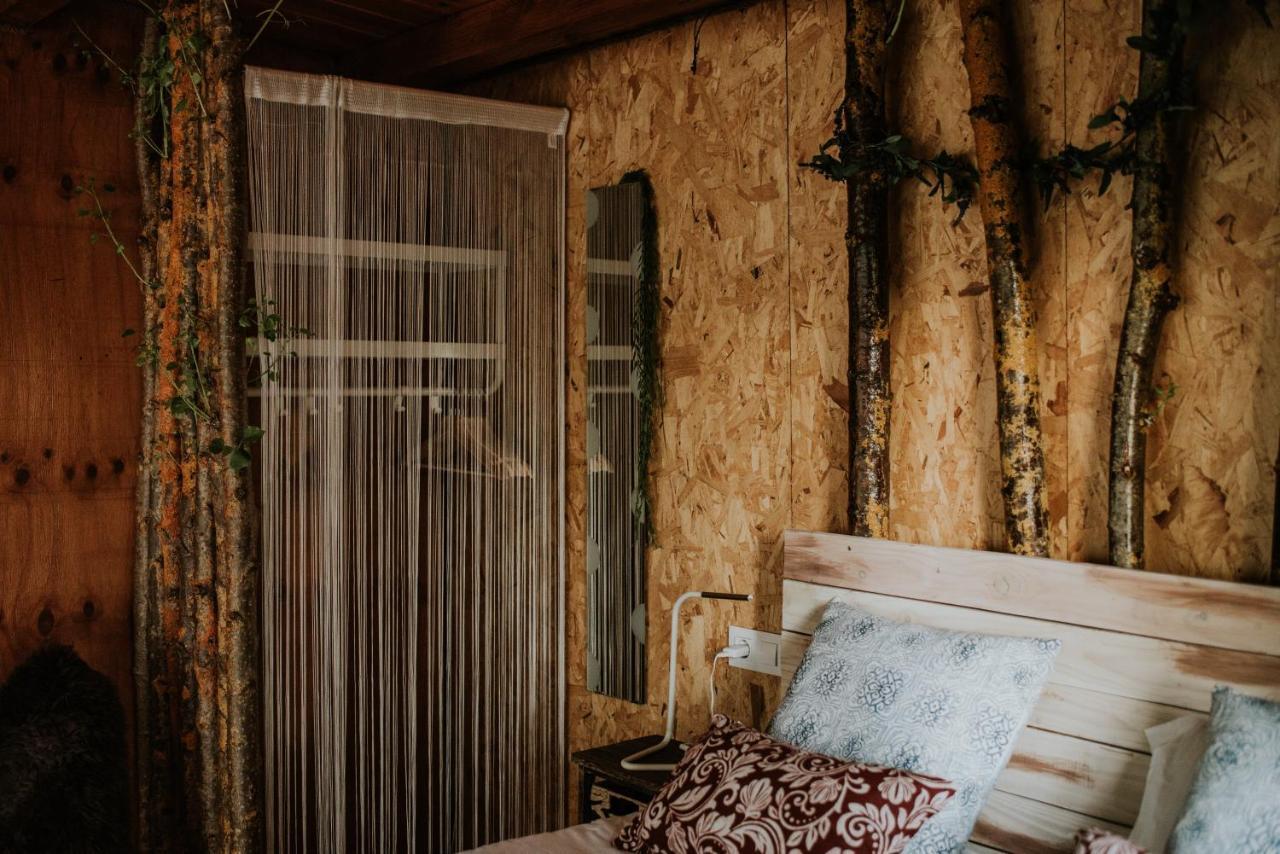 Durmiendo Entre Arboles, Bonita Cabana En La Rioja Anguciana Esterno foto